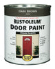 Rust-Oleum Stops Rust Satin Oil Base Door Paint Exterior and Interior 1 qt