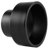 Charlotte Pipe 4 in. Hub X 2 in. D Hub ABS Coupling