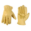 Wells Lamont Men's Driver Work Gloves Ivory M 1 pair