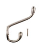 National Hardware 4.59 in. L Satin Nickel Silver Zinc Heavy Duty Garment Hook 35 lb. cap. 1 pk