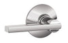 Schlage Latitude Bright Chrome Privacy Lever Right or Left Handed