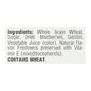 Mom's Best CerealÂ® Lightly Sweetened Whole Wheat Cereal Blueberry Wheatfuls - Case of 12 - 22 OZ