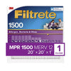 Filtrete 20 in. W X 20 in. H X 1 in. D 12 MERV Pleated Allergen Air Filter 1 pk (Pack of 4)