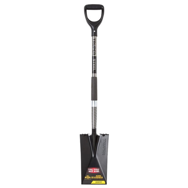 Truper Tru Pro Steel Digging Round Point Shovel 58 in.