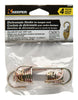 Keeper Gold Bungee Cord Hooks 1/4 in. L X 5/16 in. 4 pk