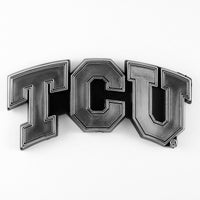 Texas Christian University Plastic Emblem