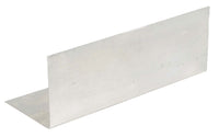 Amerimax 4 in. W X 8 in. L Galvanized Steel Pre-Bent Step Flashing Silver