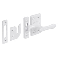 Prime-Line White Die-Cast Zinc Casement Lock 1 pk