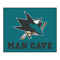 NHL - San Jose Sharks Man Cave Rug - 5ft. x 6ft.