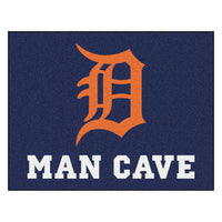 MLB - Detroit Tigers Man Cave Rug - 34 in. x 42.5 in.