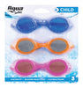 Aqua Swim Assorted Child Goggles (Pack of 12).