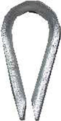 Campbell Chain Galvanized Zinc Wire Rope Thimble