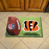 NFL - Cincinnati Bengals Rubber Scraper Door Mat