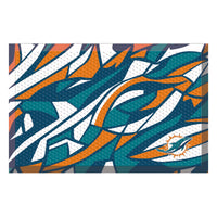 NFL - Miami Dolphins XFIT Rubber Scraper Door Mat