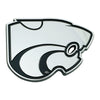 Kansas State University 3D Chromed Metal Emblem