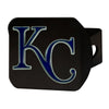 MLB - Kansas City Royals Black Metal Hitch Cover - 3D Color Emblem