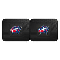 NHL - Columbus Blue Jackets Back Seat Car Mats - 2 Piece Set