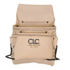 CLC 4.25 in. W X 13.5 in. H Leather Tool Bag 8 pocket Tan 1 pc