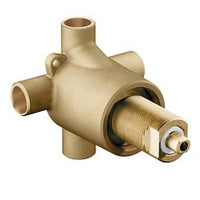 Commercial three-function 1/2" transfer valve