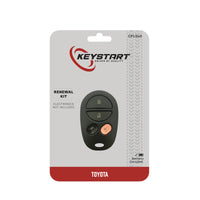 KeyStart Renewal KitAdvanced Remote Automotive Replacement Key CP134 Double For Toyota