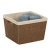 Honey-Can-Do 13 in. L X 15 in. W X 10 in. H Brown Rope Basket