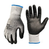 Grease Monkey M Nitrile Waterproof Gray Gloves