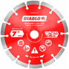 Diablo 7 in. D X 7/8 in. Diamond Masonry Cut-Off Disc 1 pk