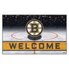 NHL - Boston Bruins Rubber Door Mat - 18in. x 30in.