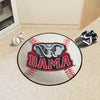 University of Alabama Crimson Tide Baseball Rug - 27in. Diameter