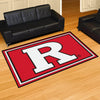 Rutgers University 5ft. x 8 ft. Plush Area Rug