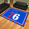 NBA - Philadelphia 76ers 8ft. x 10 ft. Plush Area Rug