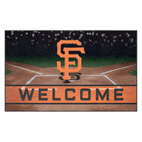 MLB - San Francisco Giants Rubber Door Mat - 18in. x 30in.