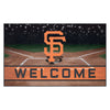 MLB - San Francisco Giants Rubber Door Mat - 18in. x 30in.