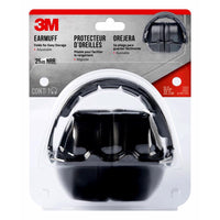 3M 25 dB Soft Foam Folding Earmuffs Black 1 pair