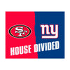 NFL House Divided - 49ers / Giants House Divided Rug