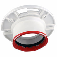 Charlotte Pipe Connectite 4 in. Hub X 3 in. D Hub PVC 7 in. Closet Flange 1 pk