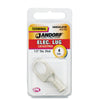 Jandorf 4 Ga. Uninsulated Wire Electrical Lug Silver 1 pk