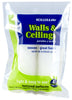 RollerLite White Velvet Woven Dralon Fabric 4 in. W X 3/4 in. Mini Paint Roller Cover Refill 2 pk