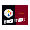 NFL House Divided - Steelers / Redskins House Divided Rug