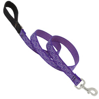 Lupine Pet Original Designs Multicolor Jelly Roll Nylon Dog Leash