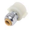 SharkBite Push to Connect 1/4 in. Push X 1/2 in. D FPT Brass Faucet Connector