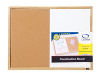 Quartet 17 in. H X 23 in. W Screw-Mounted Bulletin Board/Dry Erase Board