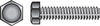 Hillman 1/2 in. D X 4 in. L Zinc Plated Steel Hex Tap Bolt 25 pk