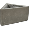 Avera Products 6 in. D Fiber Cement Triangle Planter Natural (Pack of 3).