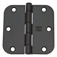 National Hardware 3-1/2 in. L Oil Rubbed Bronze Door Hinge 12 pk