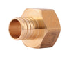 SharkBite 1 in. Barb X 1 in. D FNPT Brass Pex Female Adapter