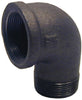 Bk Products 1/4 In. Fpt  X 1/4 In. Dia. Mpt Black Malleable Iron Street Elbow