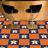 MLB - Houston Astros Orange Team Carpet Tiles - 45 Sq Ft.