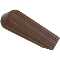 SP334BC 4â€ Rubber Wedge Door Stop - Brown