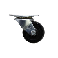 Shepherd Hardware 2-1/2 in. D Swivel Soft Rubber Caster 100 lb 1 pk